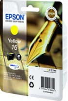 Картридж_Epson_16_Yellow T1624 для Epson_WF-2010 /2510/2520/2530/2540